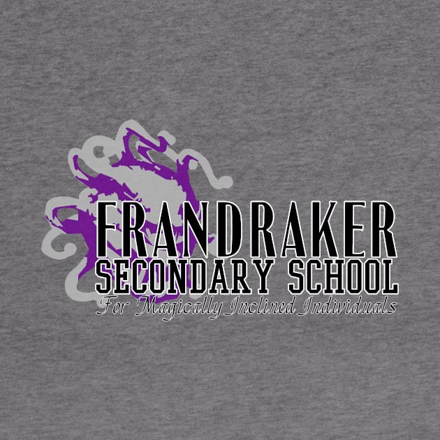 Frandraker Secondary School Logo - Light Shirt by Frandraker School